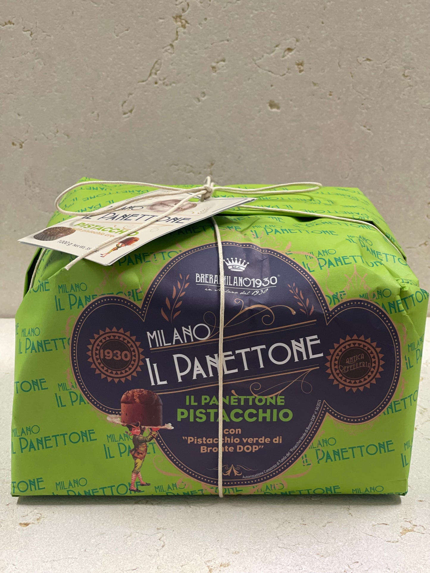 BreraMilano Panettone Pistacchio 1Kg